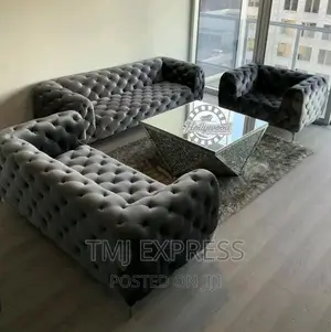 7 Seater Pinched Sofa