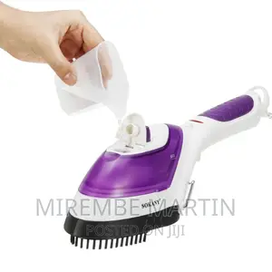 Portable Garment Steamer With Brush and Measuring Cup