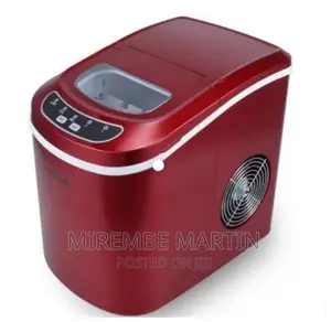 Electric Ice Maker-Red