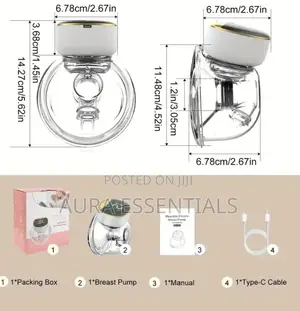 Wearable Portable Automatic Breast Pump