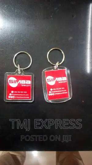 Branded Plastic Key Holders / Key Rings