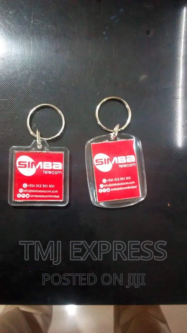 Branded Plastic Key Holders / Key Rings