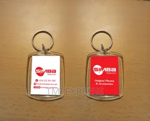 Branded Plastic Key Holders / Key Rings