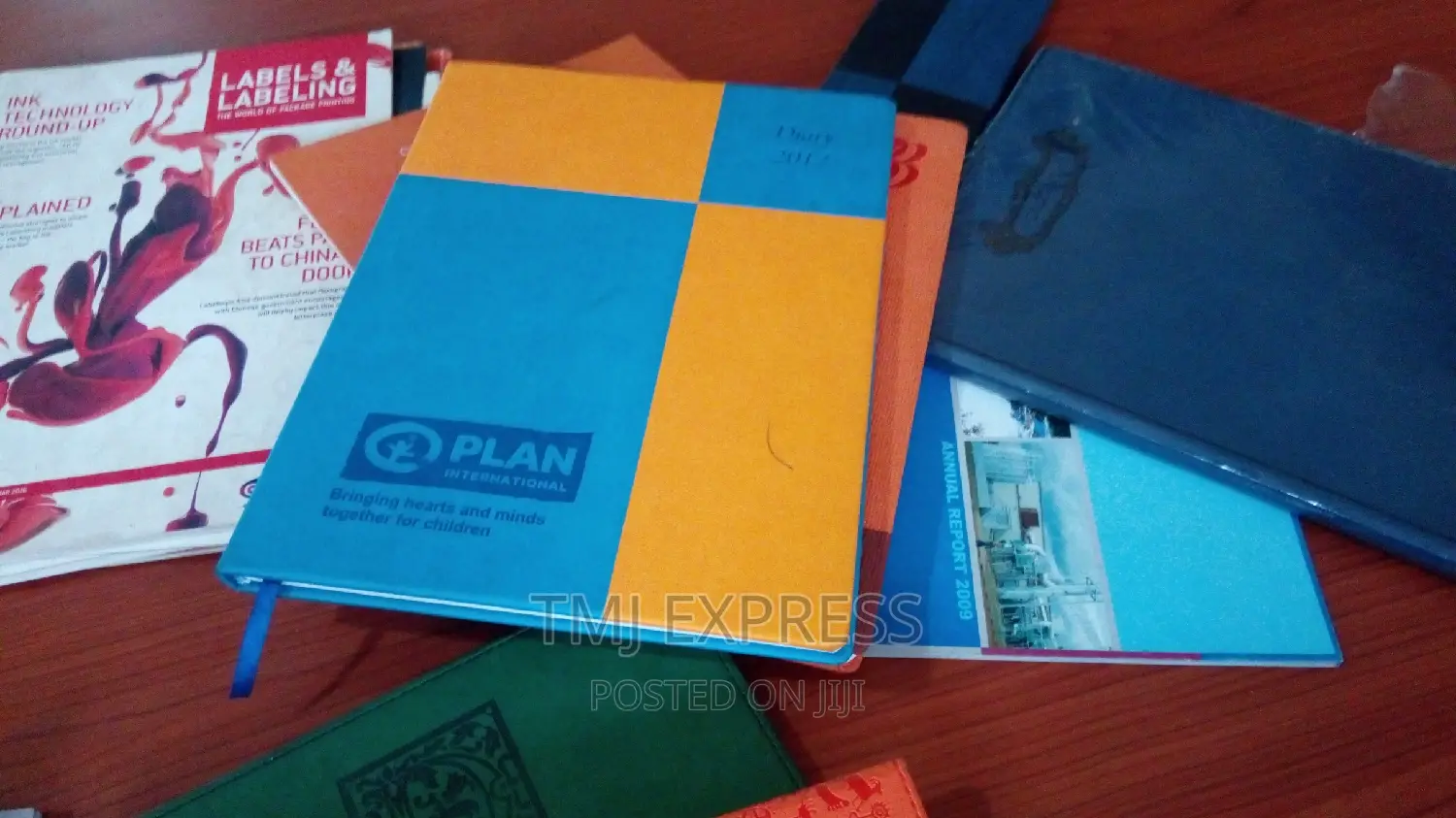 BRANDED Leather Note Books