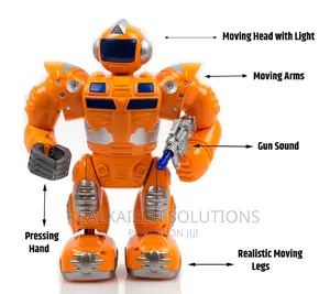 SUPER ROBOT Battery Operated Robot With Light Music
Movement