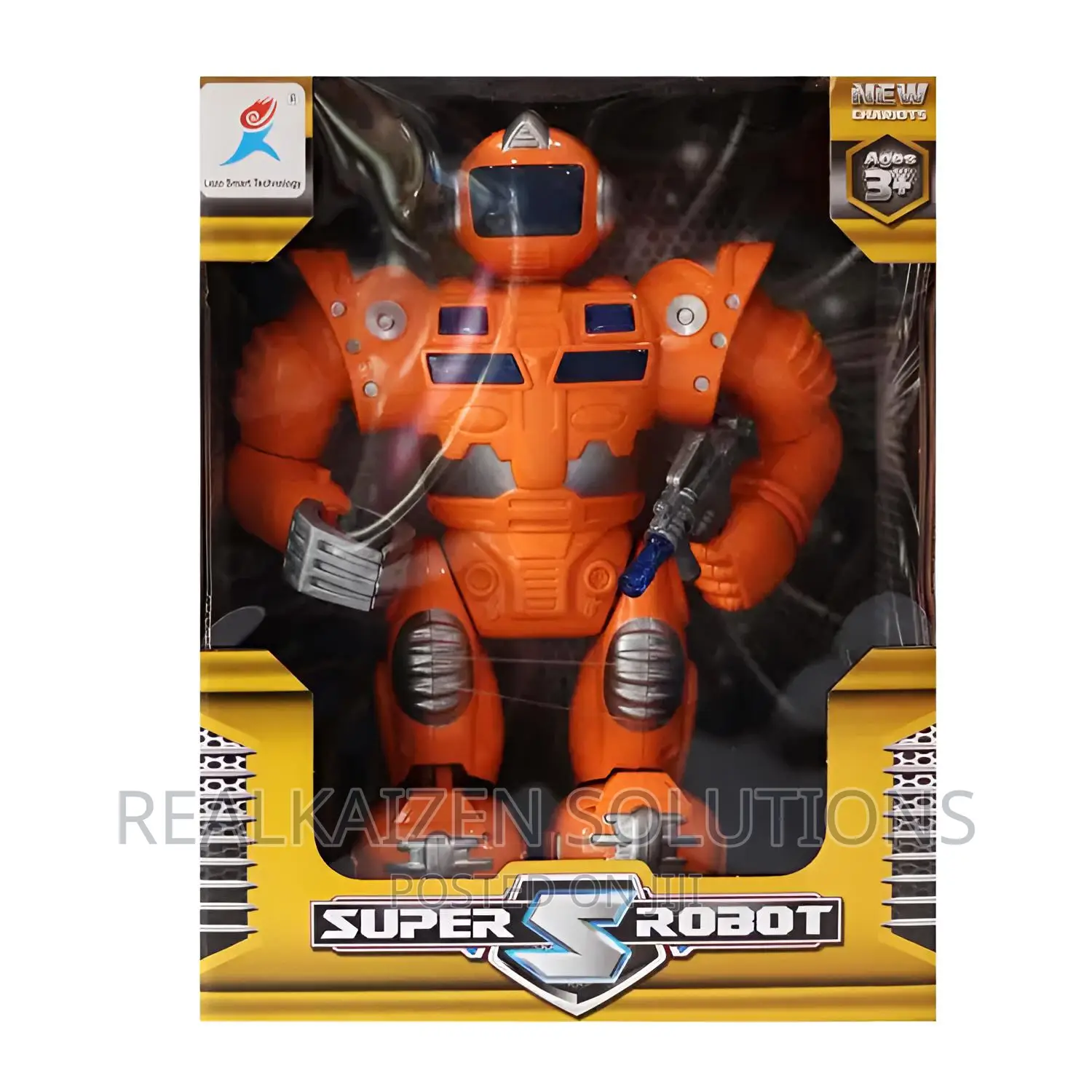 SUPER ROBOT Battery Operated Robot With Light Music
Movement