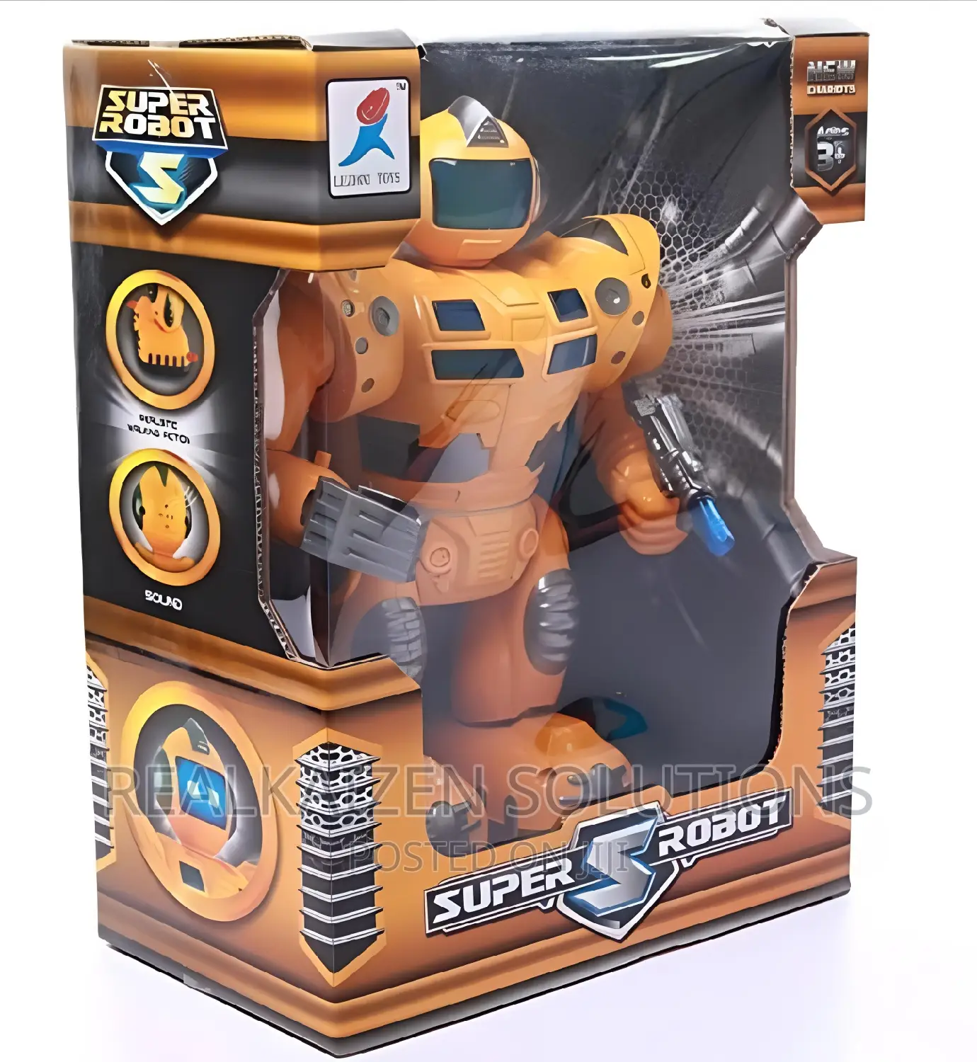 SUPER ROBOT Battery Operated Robot With Light Music
Movement