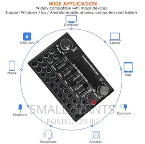 Live Sound Card Wid Effects,Voice Changer BT Accompaniment