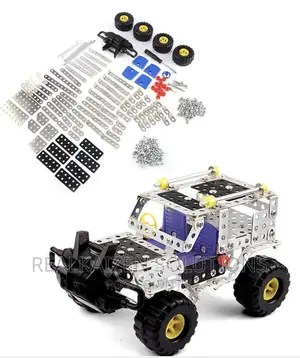 METAL MODELS Educational Learning Building Vehicle Toy