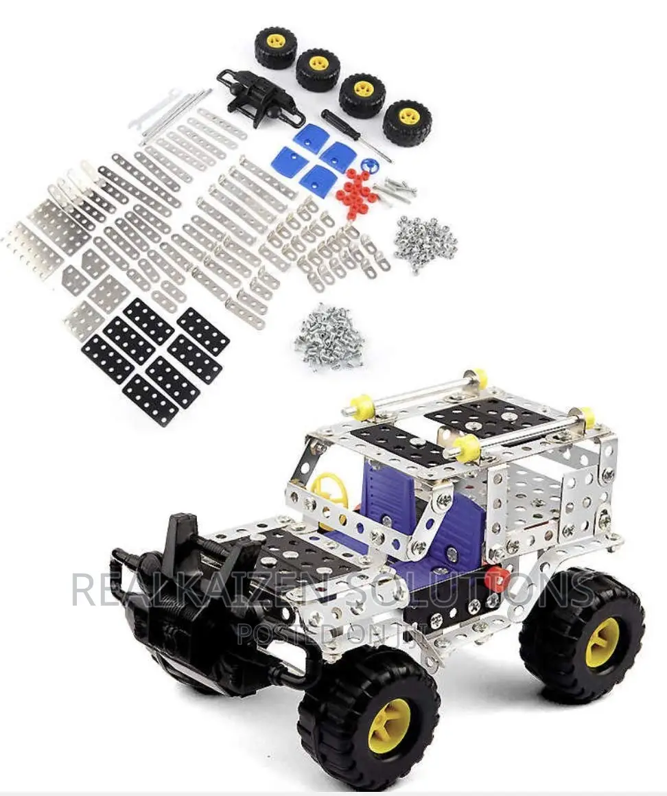 METAL MODELS Educational Learning Building Vehicle Toy