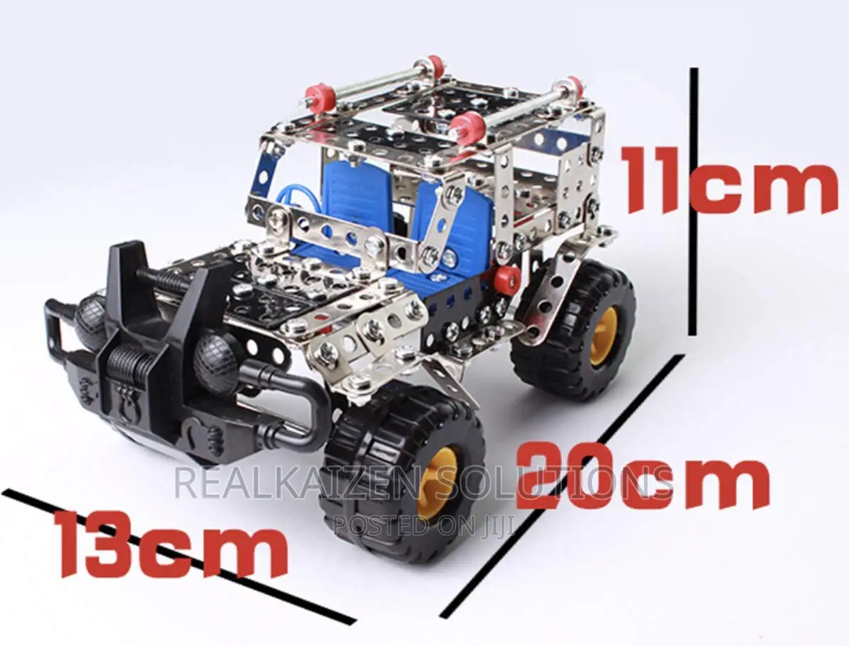 METAL MODELS Educational Learning Building Vehicle Toy