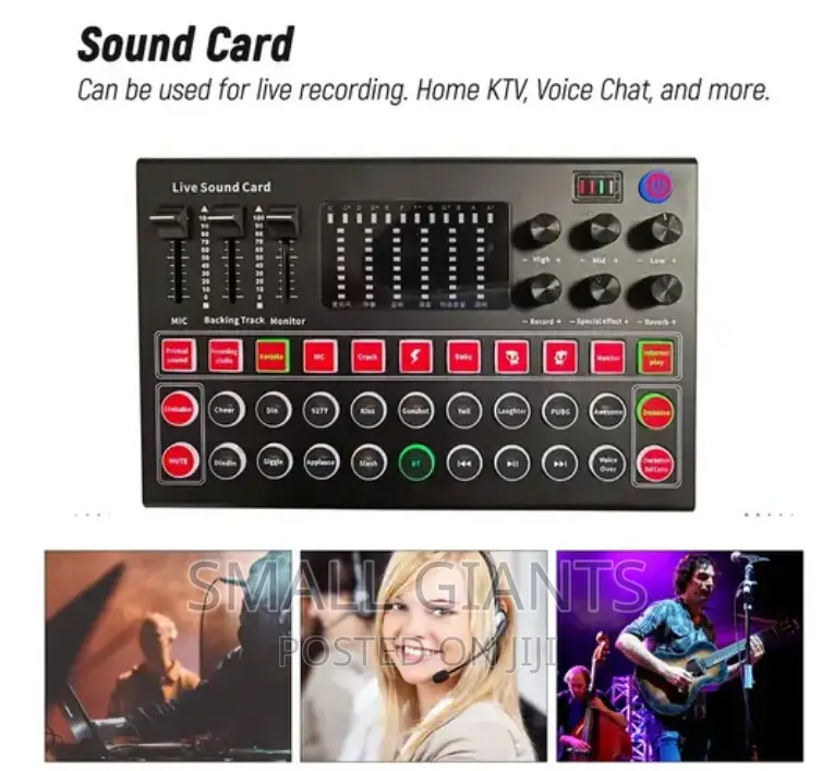 M9 Audio Interface Sound Card