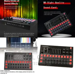 M9 Audio Interface Sound Card