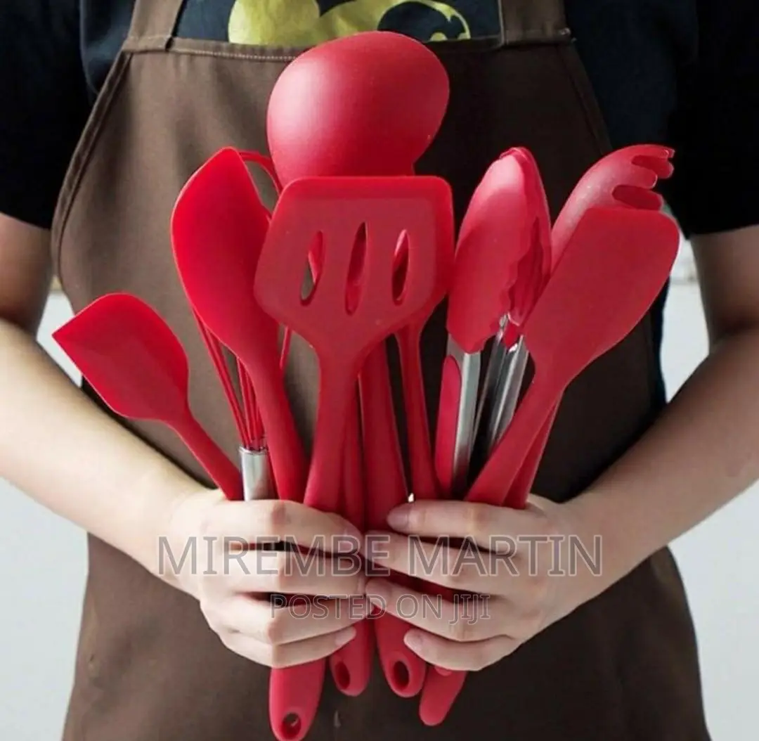 12pcs Wood Hand Silicone Kitchen