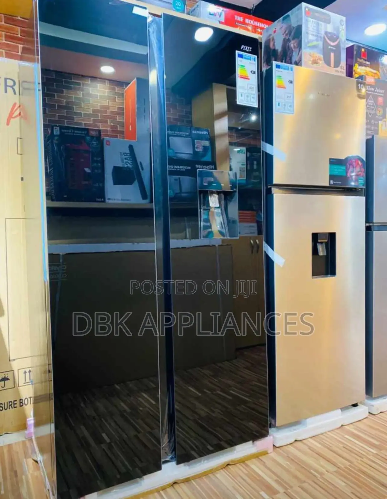 Pixel 670ltr Side by Side Fridge With a Dispenser Available