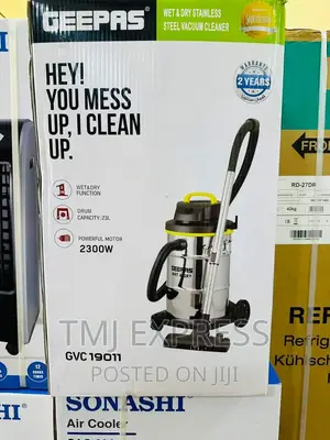 Geepers Stainless Steel Air Vacuum Cleaner