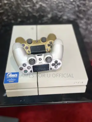 White Chipped Ps 4 Standard