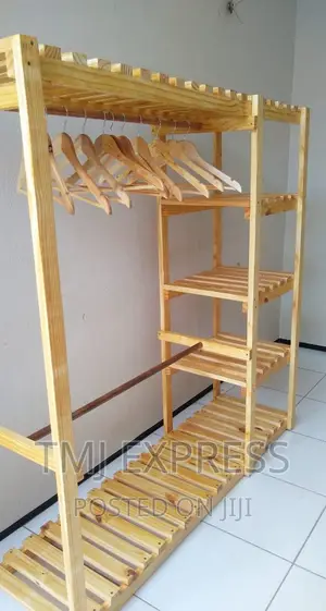 Wooden Pallets Wardrobe
