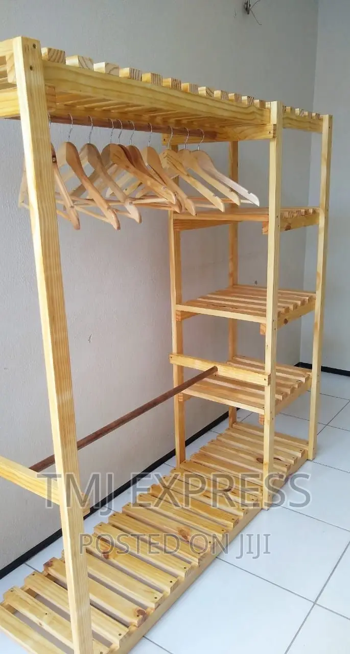 Wooden Pallets Wardrobe