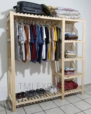 Wooden Pallets Wardrobe