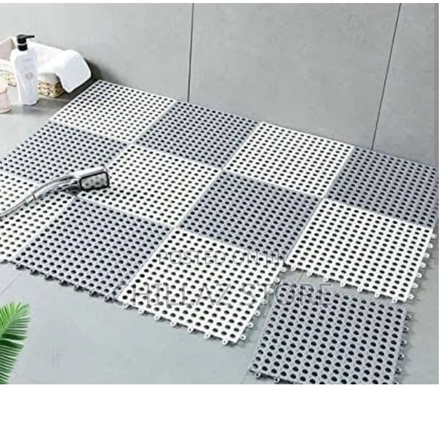 4pcs Interlocking Bathroom Mats.