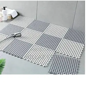 4pcs Interlocking Bathroom Mats.