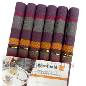 6 PCS Table Place Mats – Multicolour