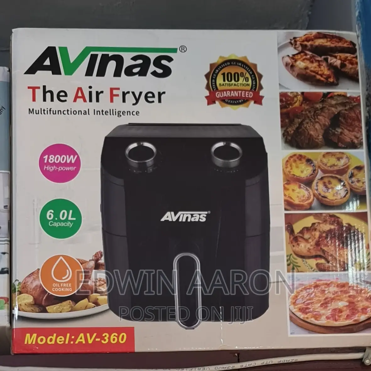 Avinas Air Fryer 6.0L