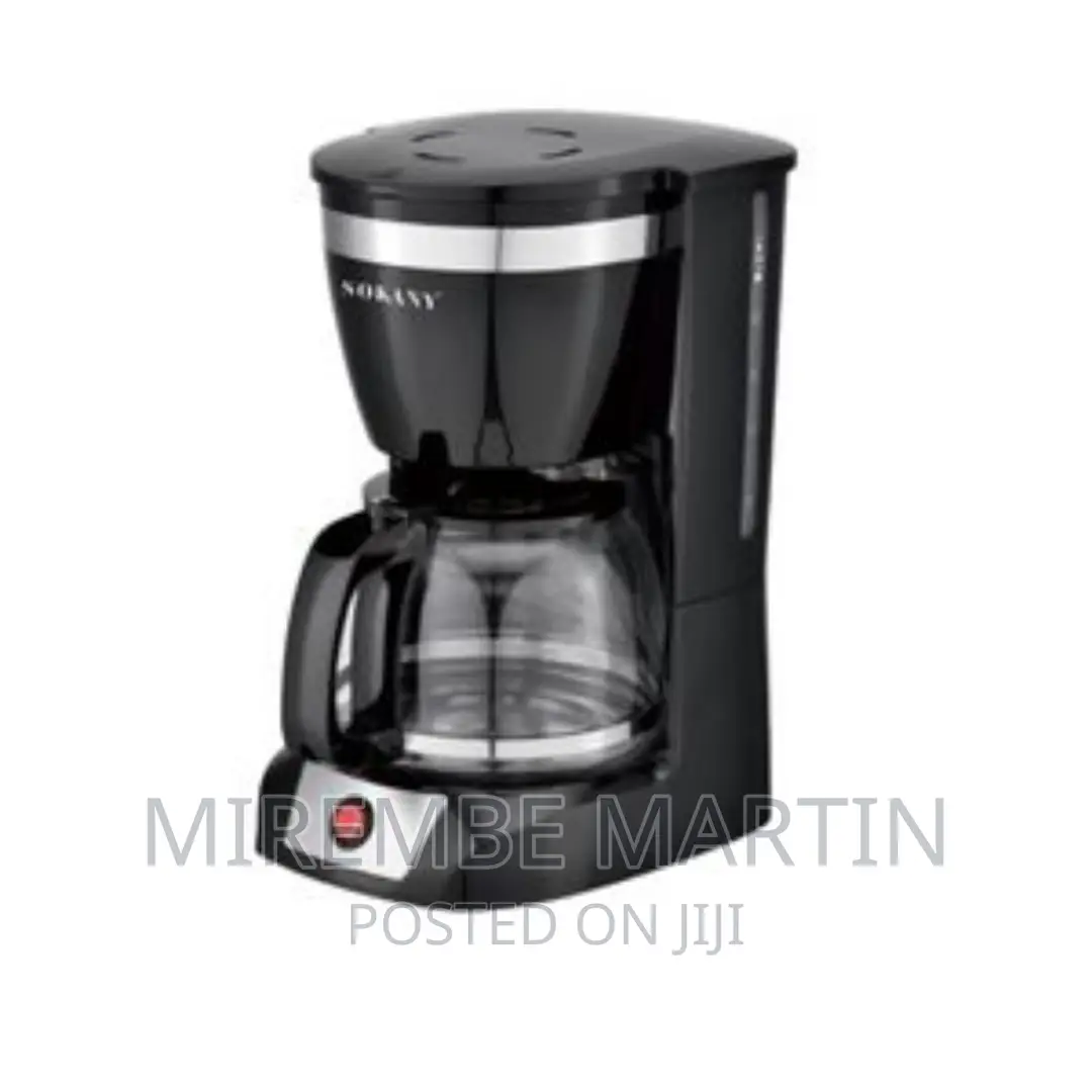 Coffee Maker 1.5litres Unique Design- Black