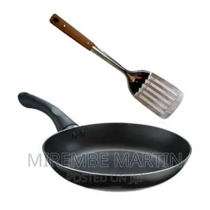 Frying Pan and Spoon – Multicolor