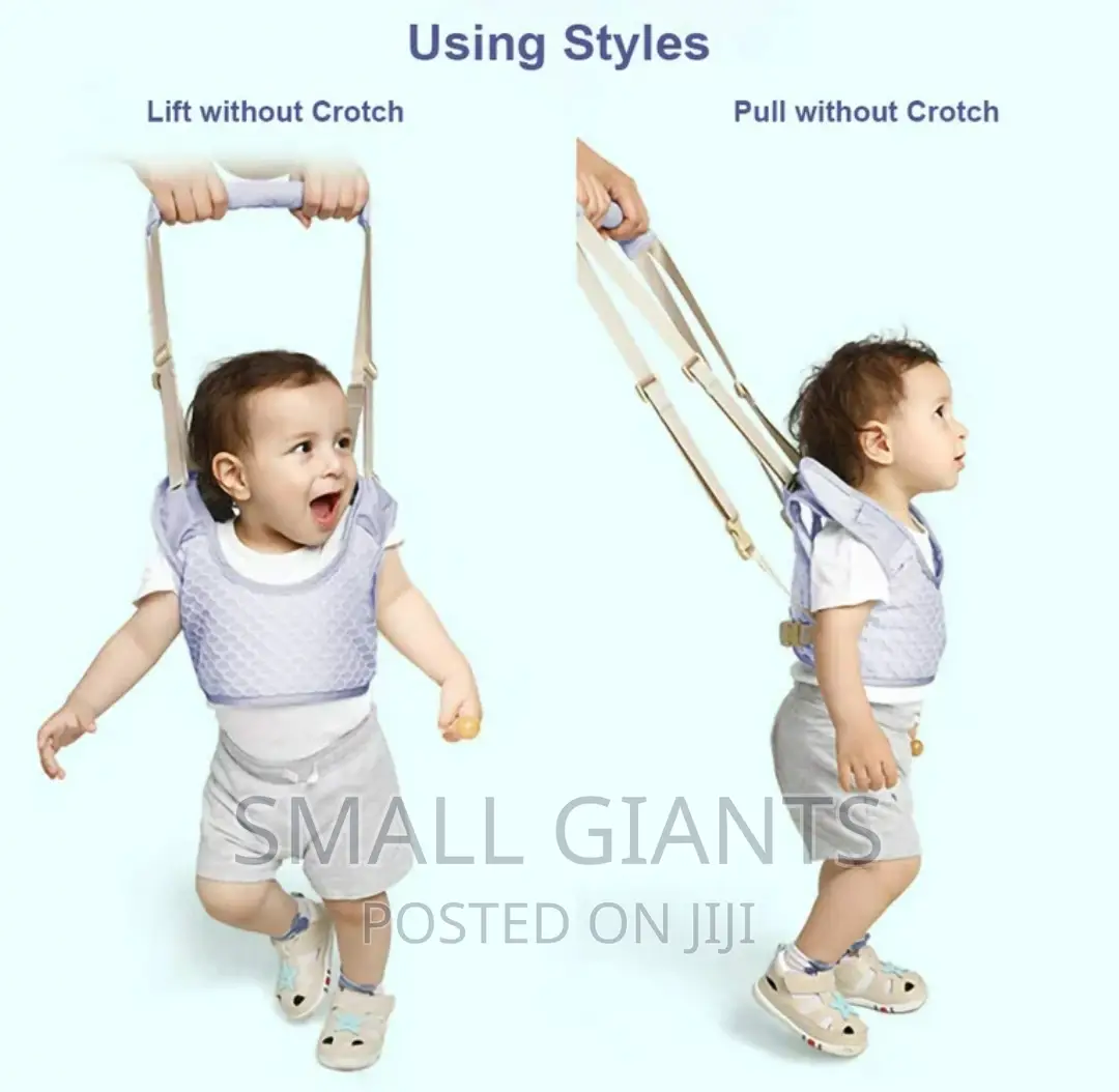 Adjustable Baby Walking Harness With Detachable Crotch