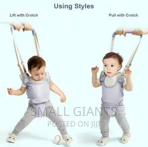 Adjustable Baby Walking Harness With Detachable Crotch