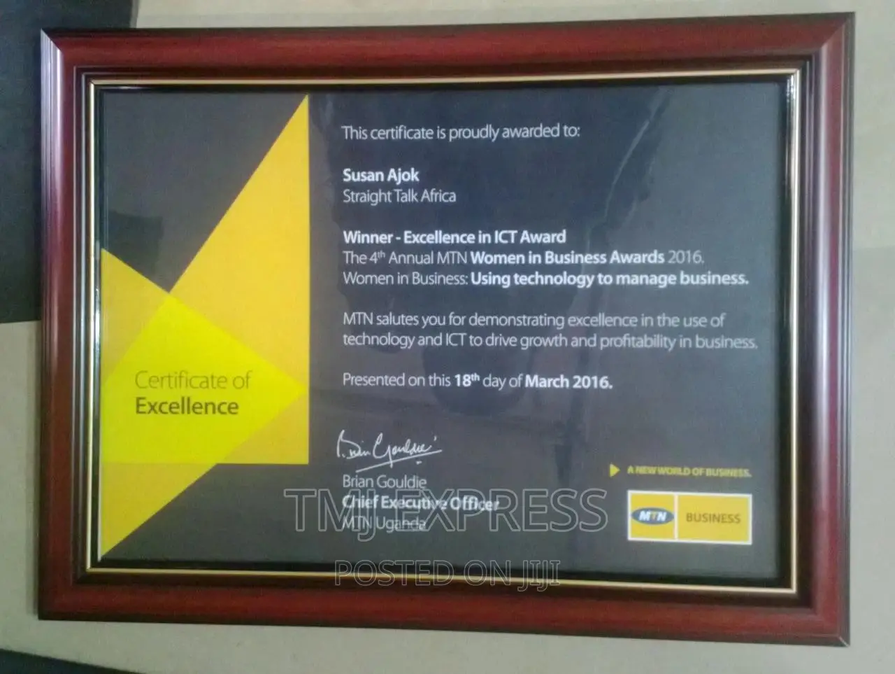 Framing of Pictures, Certificates, Documents