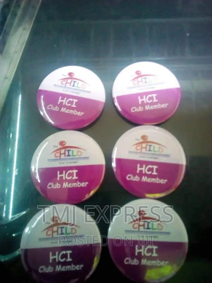 Branded Button Badges