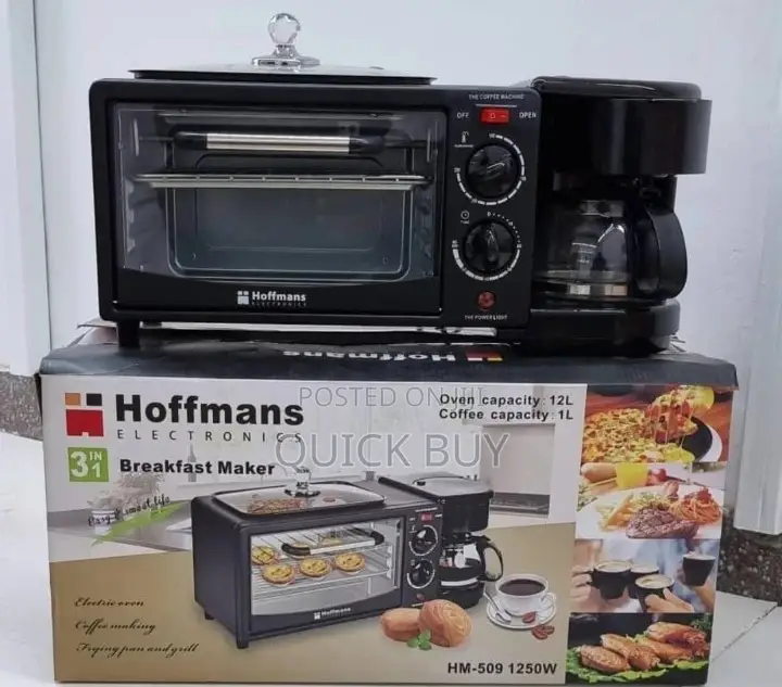 Hoffman 3 in 1 Breakfast Maker