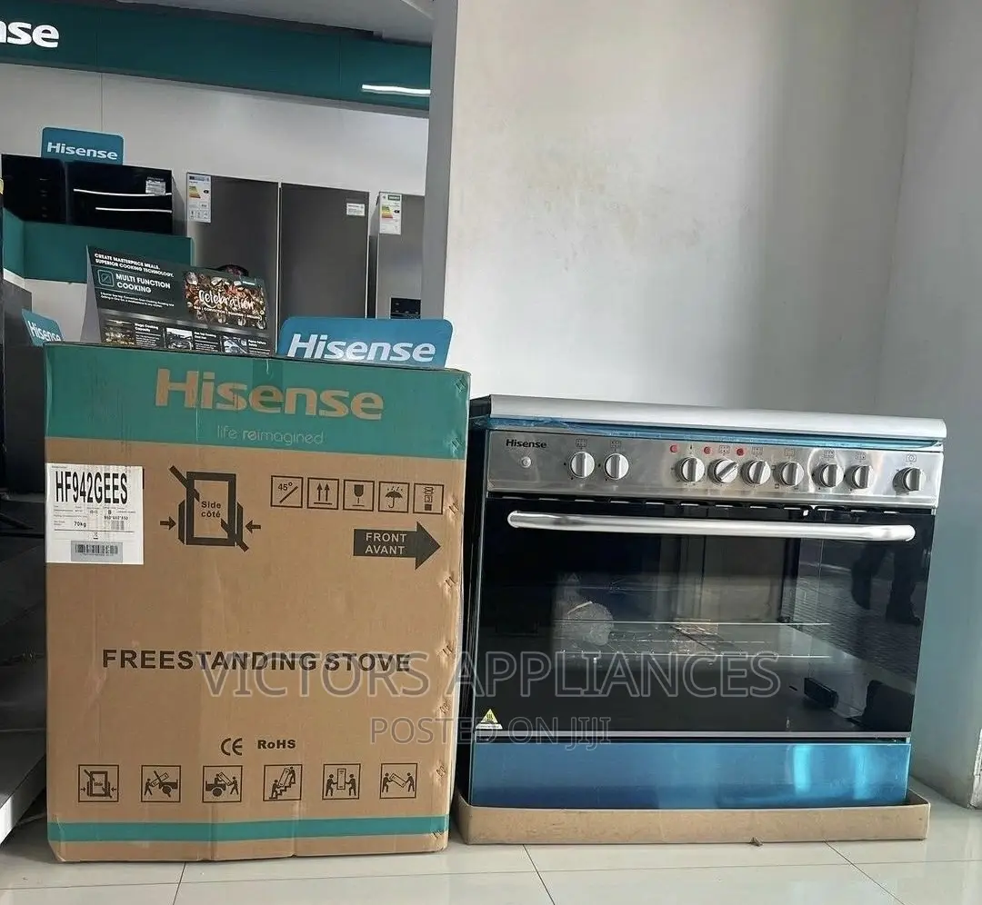 Hisense Cooker 4gas 2 Electric 90 by 60cm