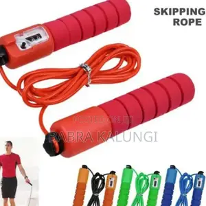 Red in Colour Skipping Rope