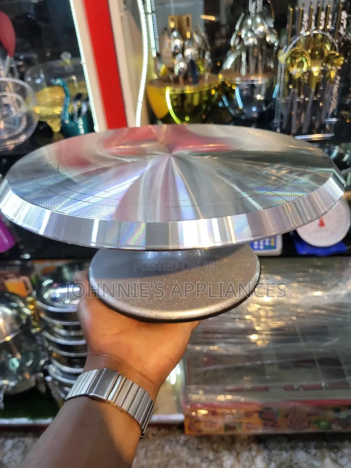 Stainless Steel Rotating Cake Turn Table