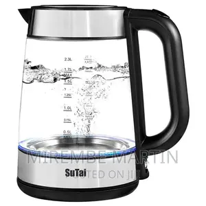St 0103 Sutai Fast Boiling Cordless Glass Electric Kettle