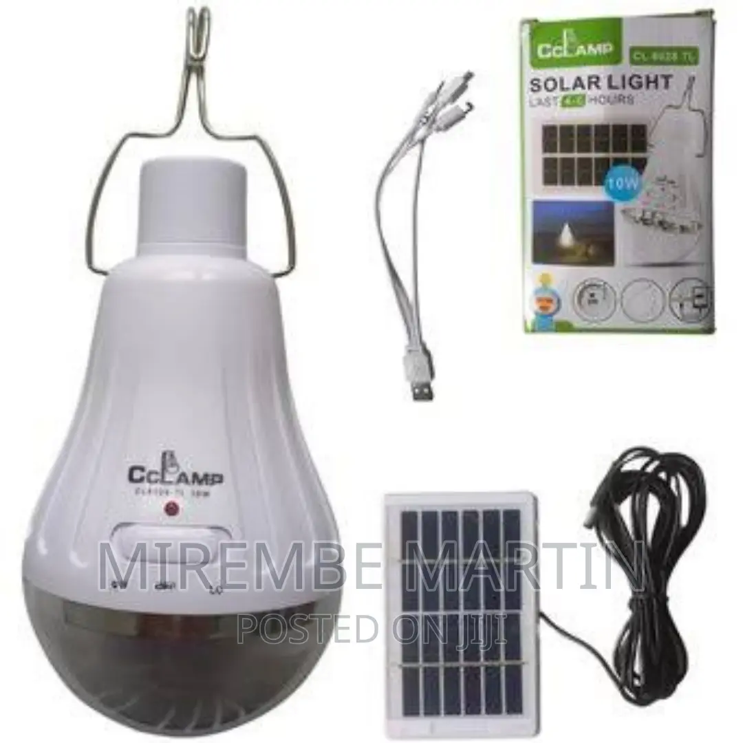 Cclamp CL-6028-7L Solar Led Rechargeable Light-10w