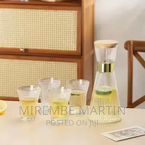 A Set of Water Jar and 4 Glasses