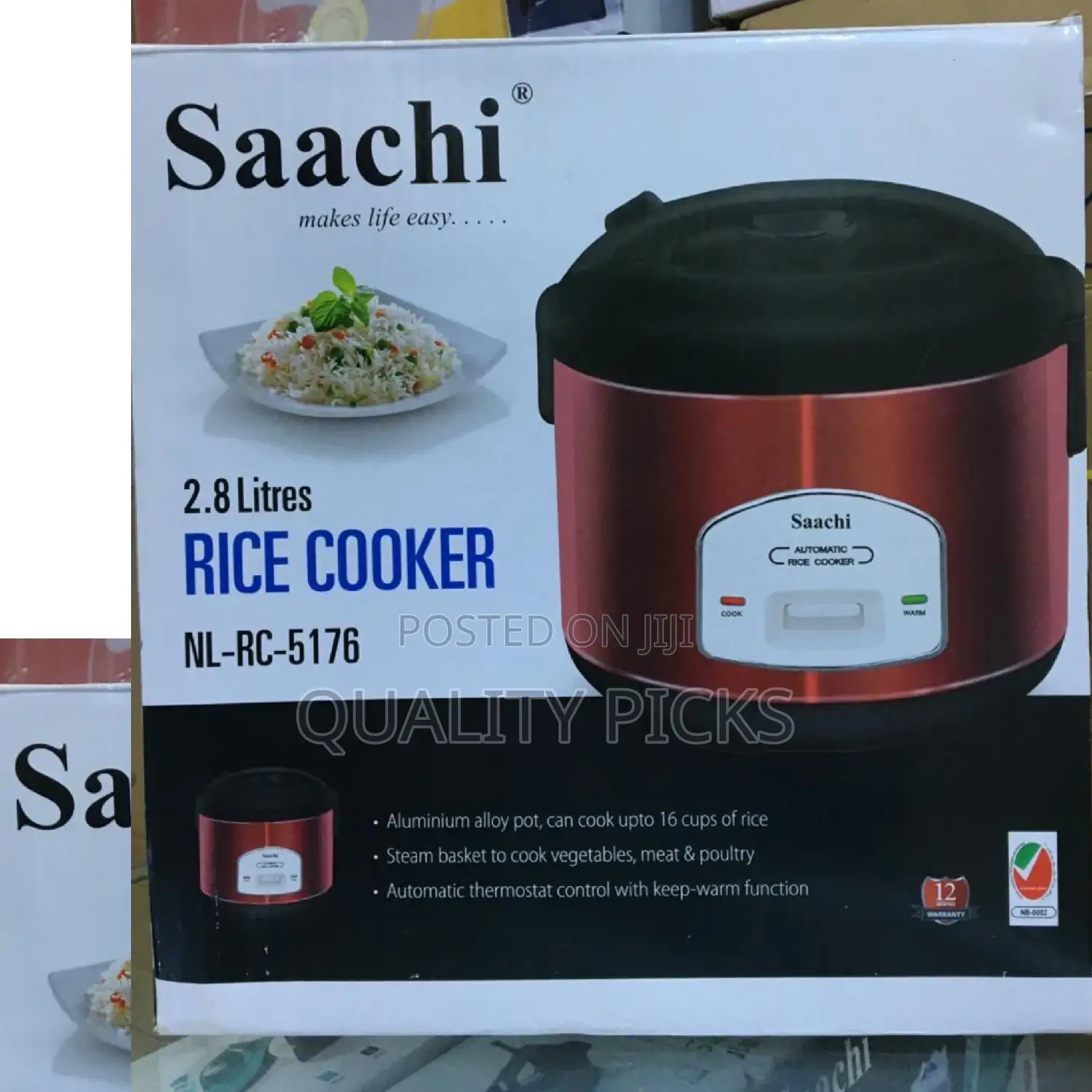 Electric Saachi Rice Cooker