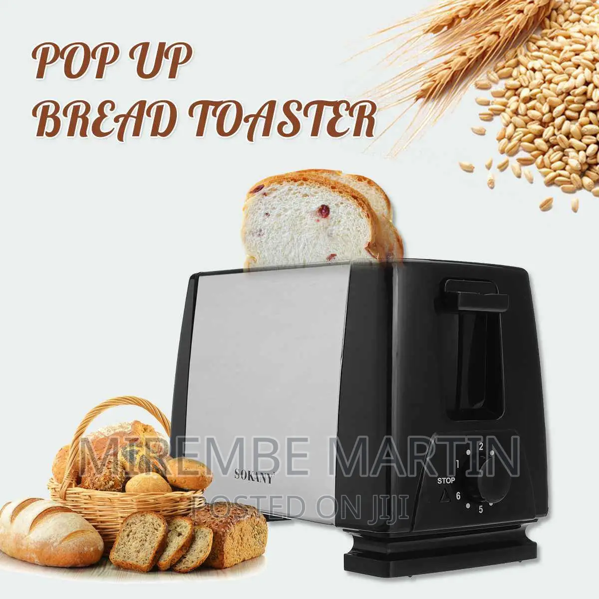 HJT-0086 Sokany Bread Toaster