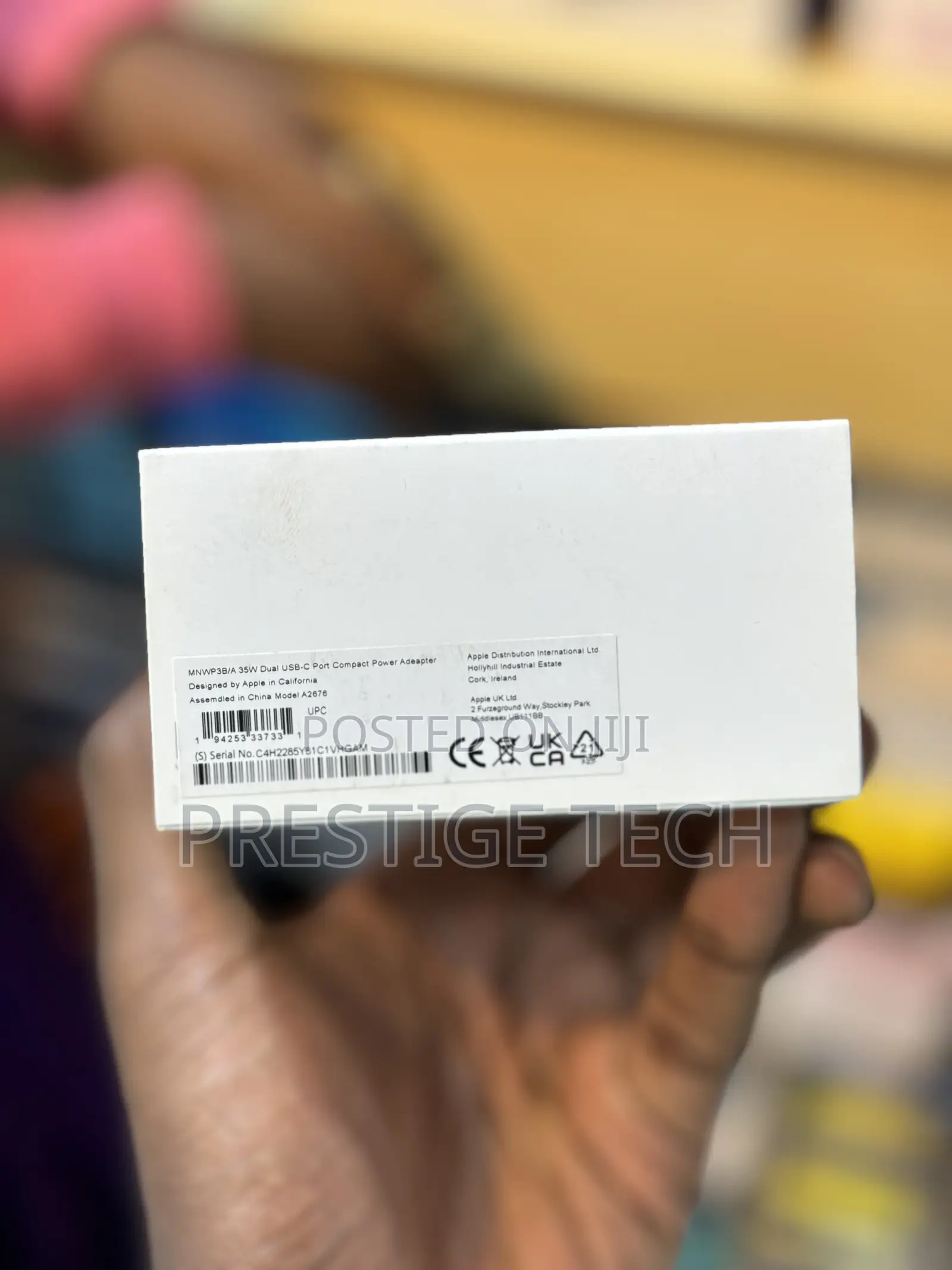 Genuine Apple Dual USB C 35W Power Adapter