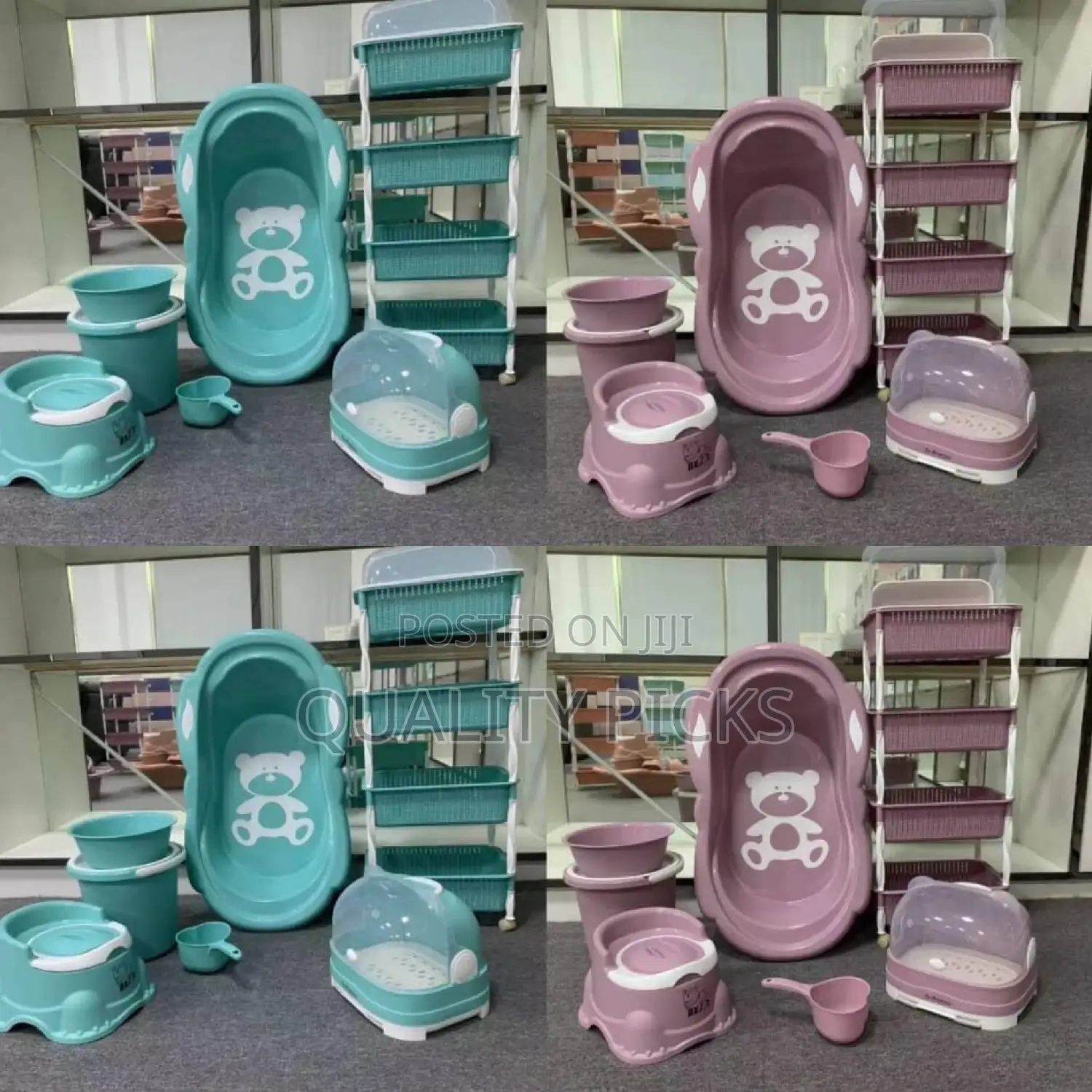 Baby Bathtub Set