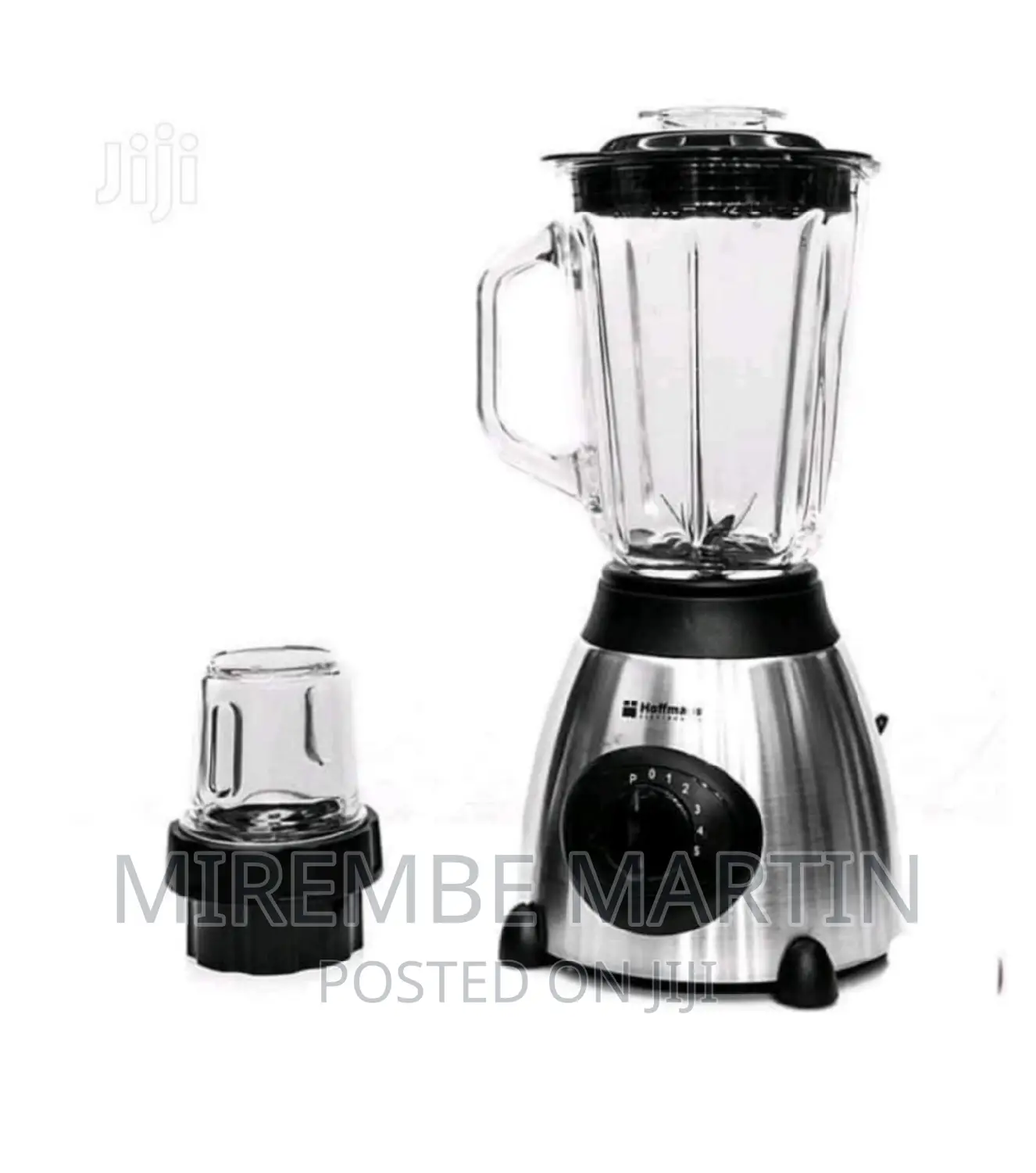 1.5litres Hoffman Ice Crusher Hm 918 Blender- Multicolour