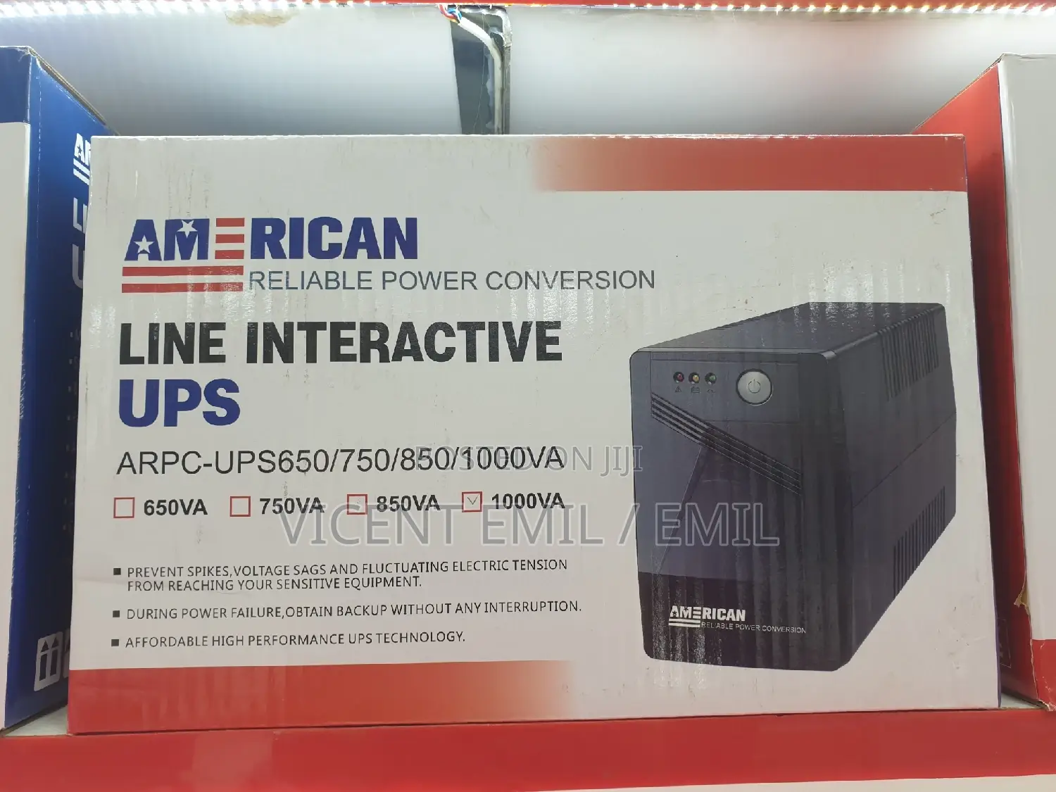 UPS 1000VA American Line Interactive