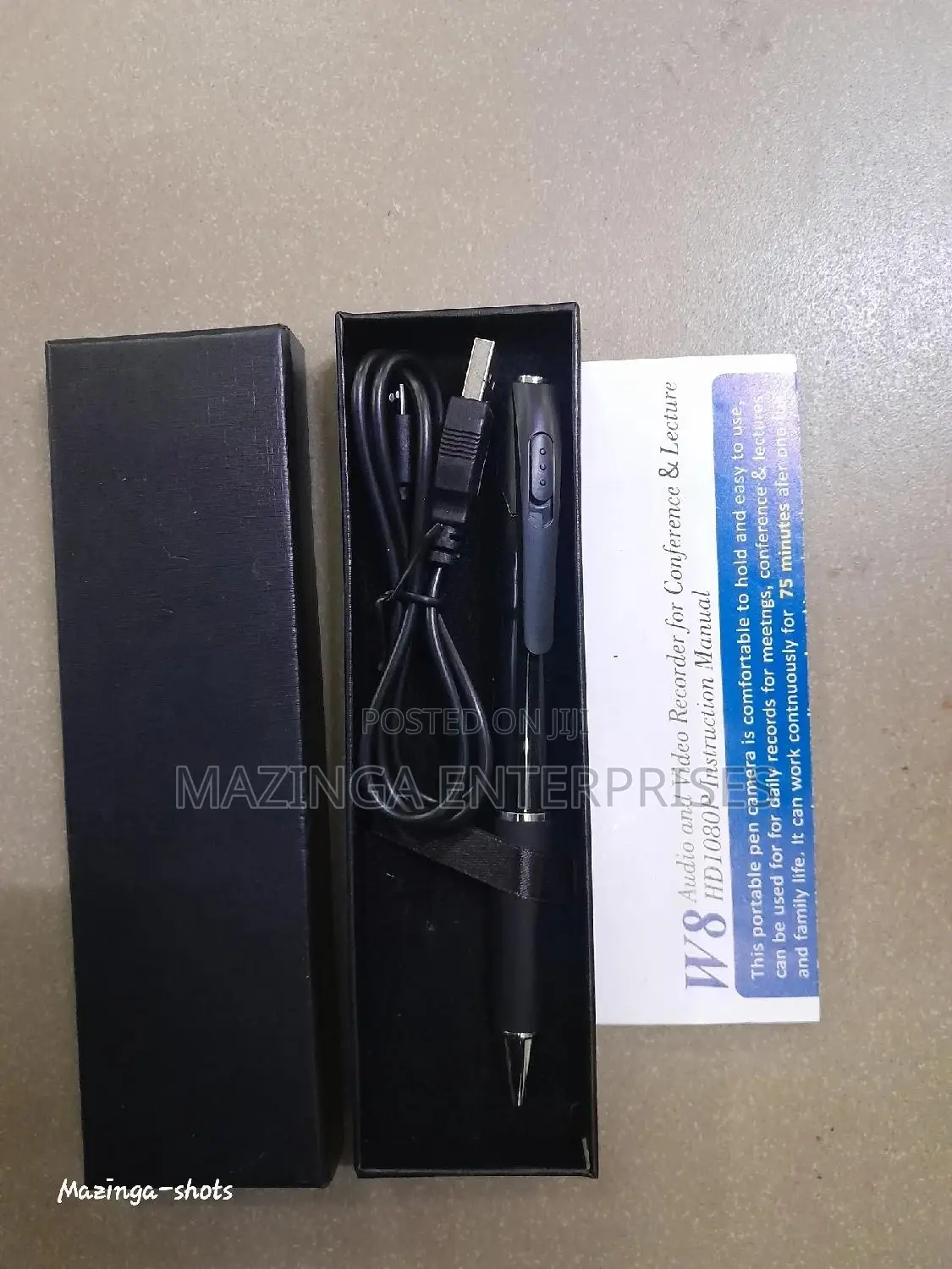 Wireless Surveillance HD Spy Pen