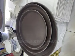 3pc Set of Classic Rubber Tray