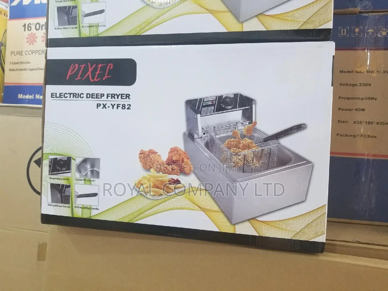 Pixel Electronic Deep Fryer